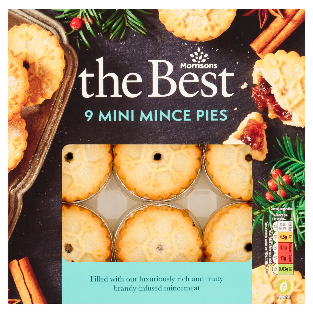 Morrisons Best Mini Mince Pies 9pk