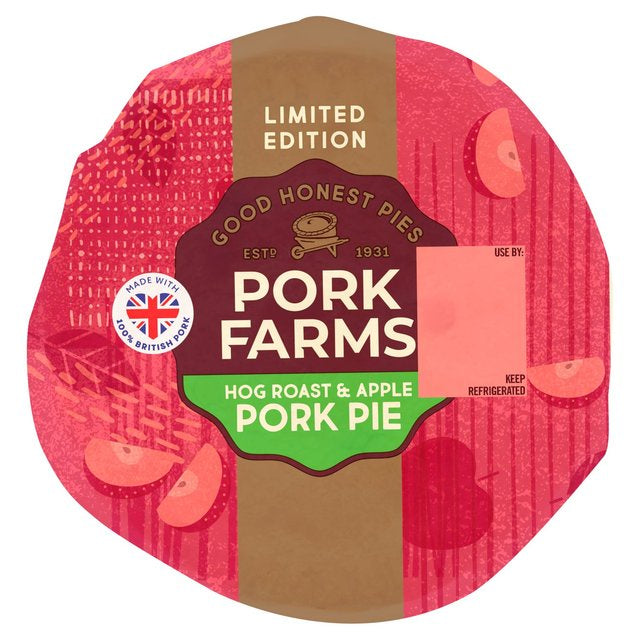 Pork Farms Hog Roast Apple Pork Pie 295g