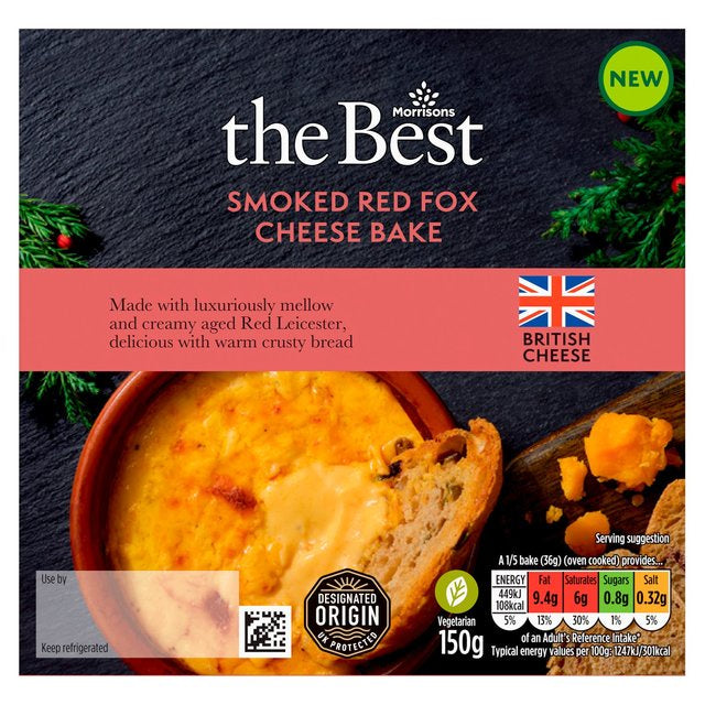 Morrisons The Best Smoked Red Fox Bake 150g