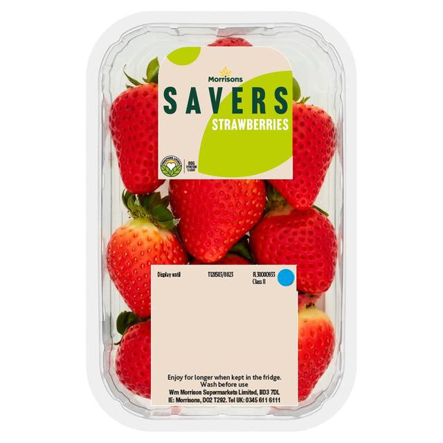 Morrisons Savers Strawberries 227G