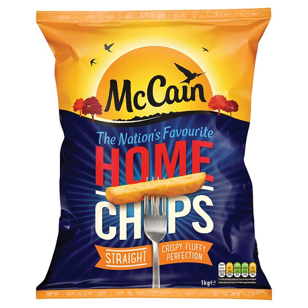 Mccain Home Chips Straight 1kg