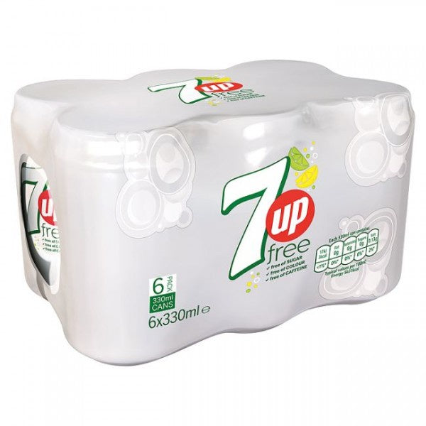 7Up Free 6x 330ml