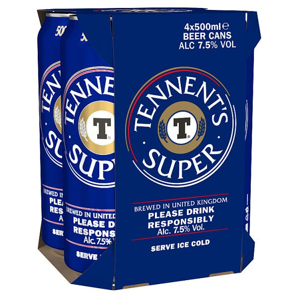 Tennents Super 4Pk