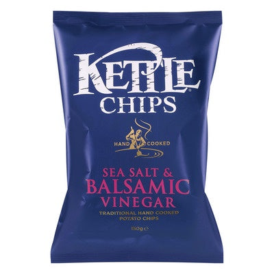 Kettle Chips Sea Salt & Balsamic Vinegar 150g