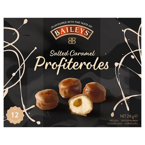 Baileys Salted Caramel Profiteroles