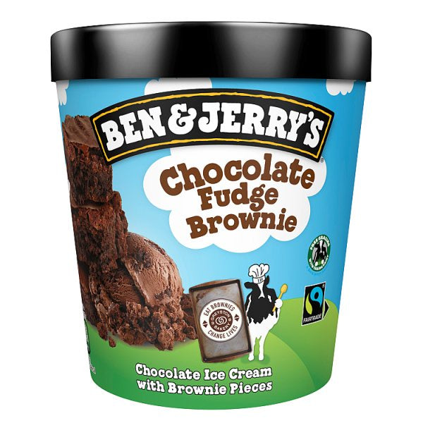 Ben & Jerrys Choco Fudge Brownie 465ML