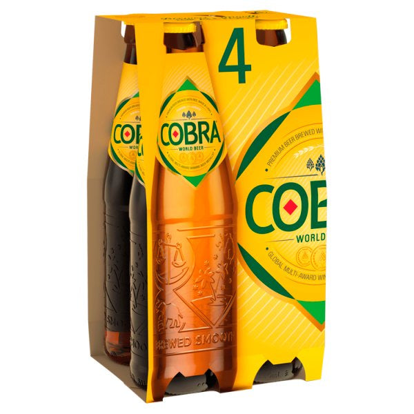 Cobra Premium Beer 4 x 330ml