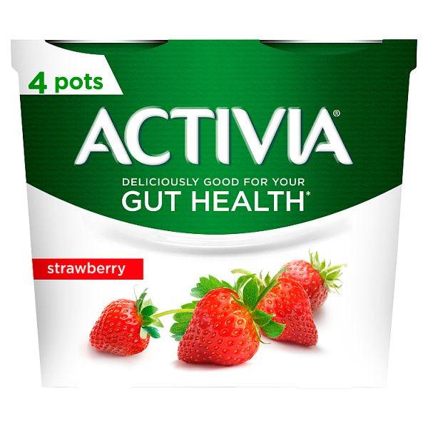 Activia Strawberry 4 x 115g