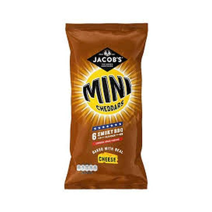 Jacobs Mini Cheddars BBQ Flavour 6pk