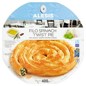 Alesis Filo Spinach Pie