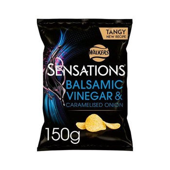 Walkers Sensations Caramelised Onion & Balsamic 150g