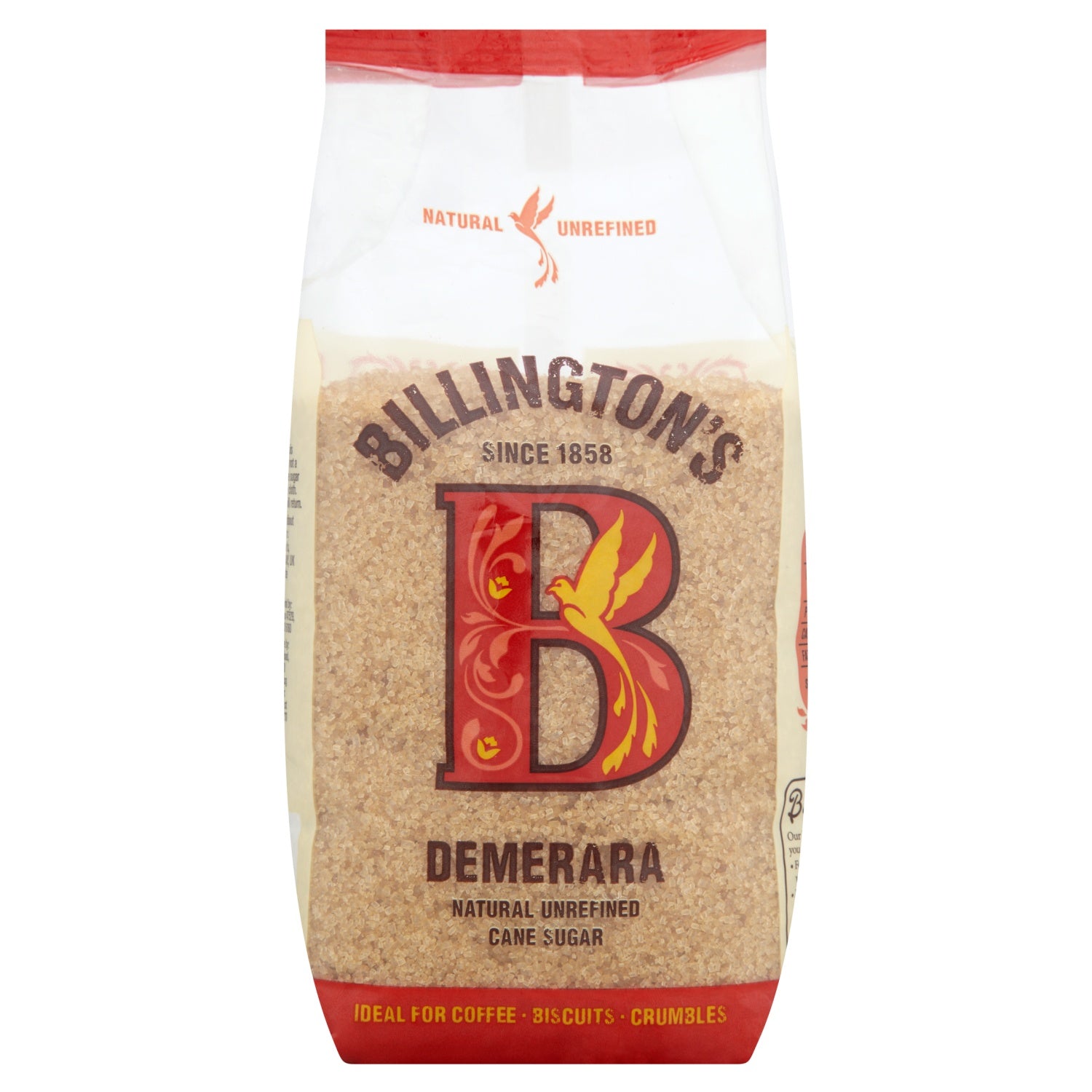 Billingtons Demerara Natural Unrefined Cane Sugar 1kg