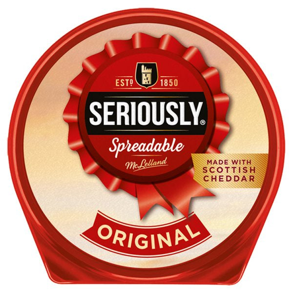 Seriously Strong Spreadable Cheddar 125g