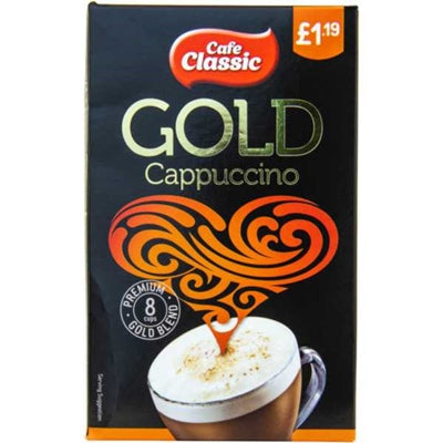 Cafe Classic Cappuccino Sachet  8 pack