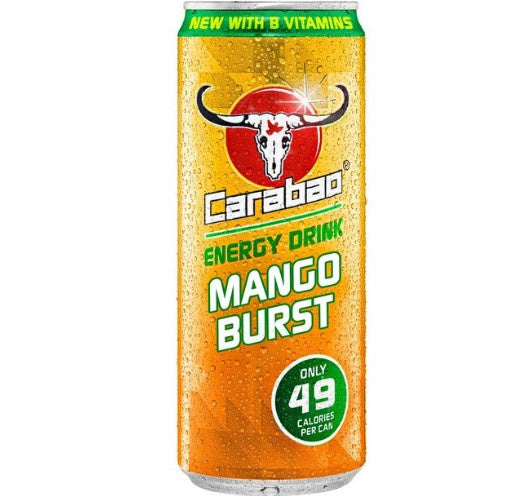 Carabao Energy Drink Mango Burst 330ml