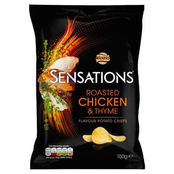 Walkers Sensations Chicken & Thyme 150g