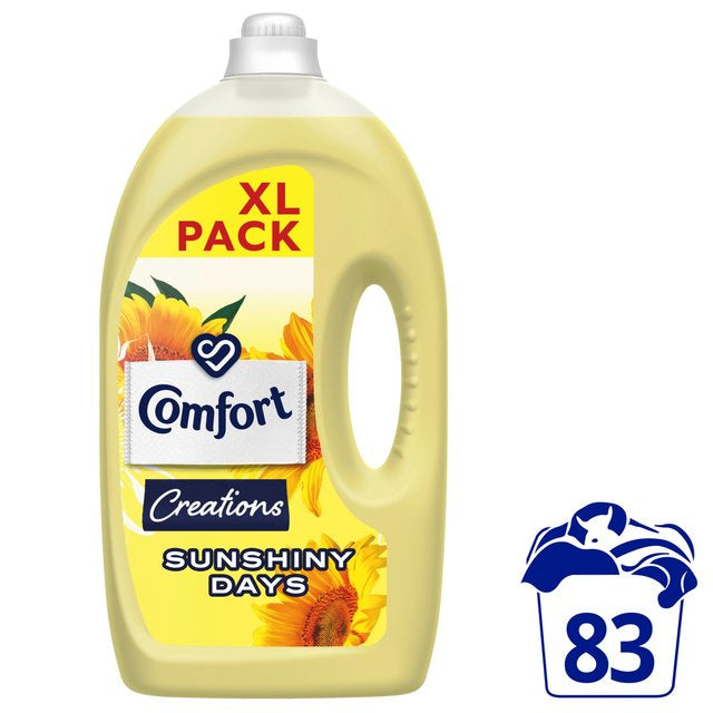 Comfort Fabric Conditioner Sunshiny Days 83 Washes 2490ml