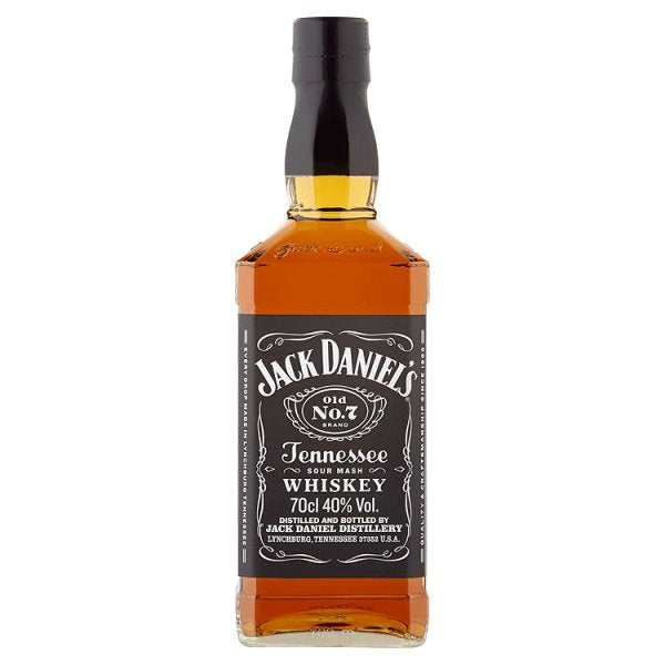 Jack Daniels 40%  PM £21.99 70CL