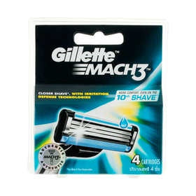 Gillette Mach 3 Blades x4