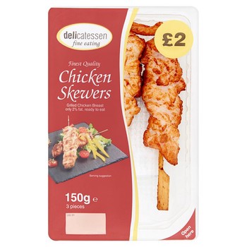 DFE Chicken Skewers 150g