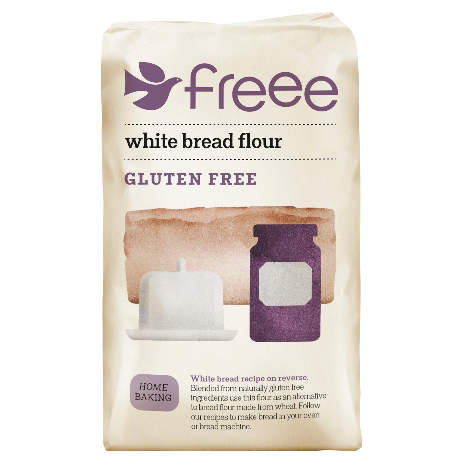 Doves Farm  Gluten Free White Bread Flour 1kg