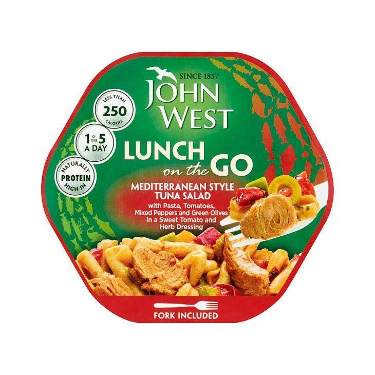 John West On The Go Mediterranean Tuna Pasta Salad 220g