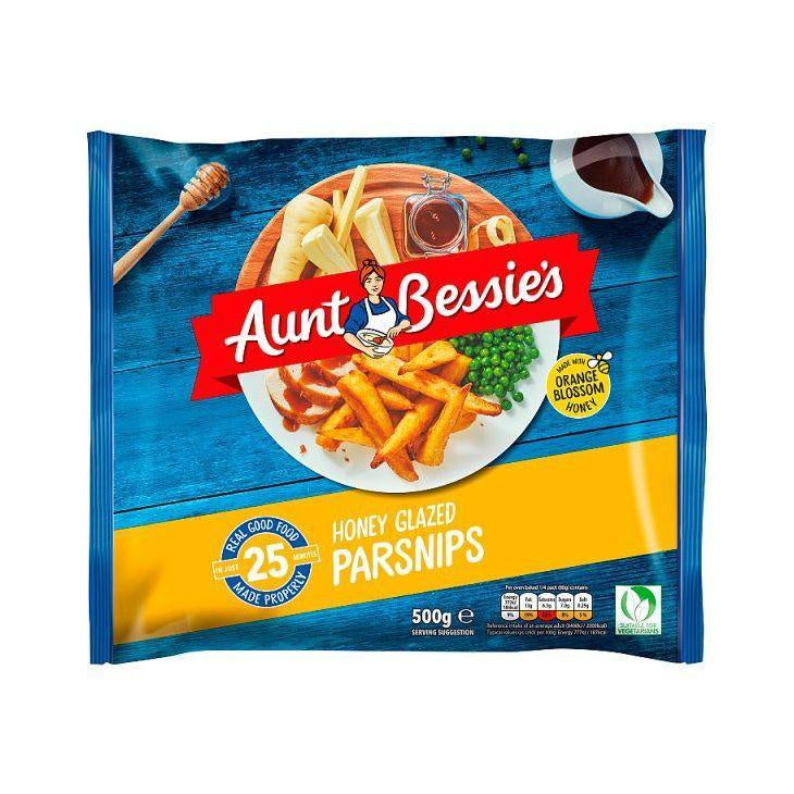 Aunt Bessies Honey Glazed Roast Parsnips 500g