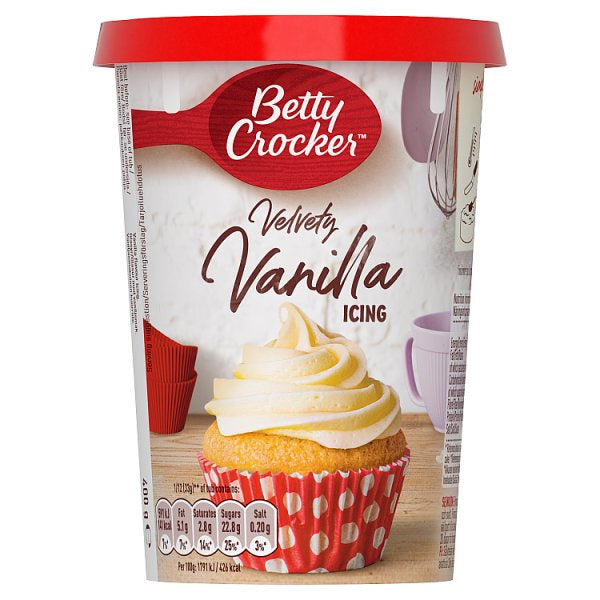 Betty Crocker Vanilla Buttercream Icing 400g