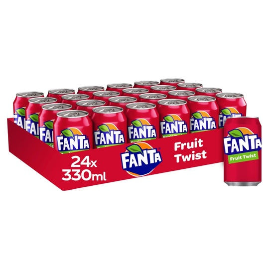 Fanta Fruit Twist 330ml x 24