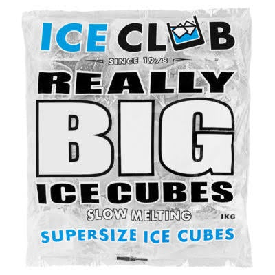 Ice Club Really Big Ice Cubes 1kg