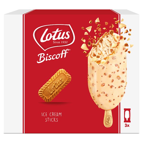 Lotus Biscoff White Stick 3Pk 270ML