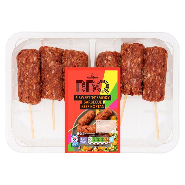 Morrisons Sweet And Smokey Bbq Koftas 360G