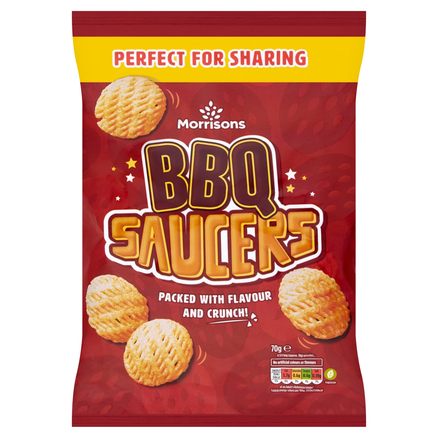 Morrisons BBQ Saucers 70g