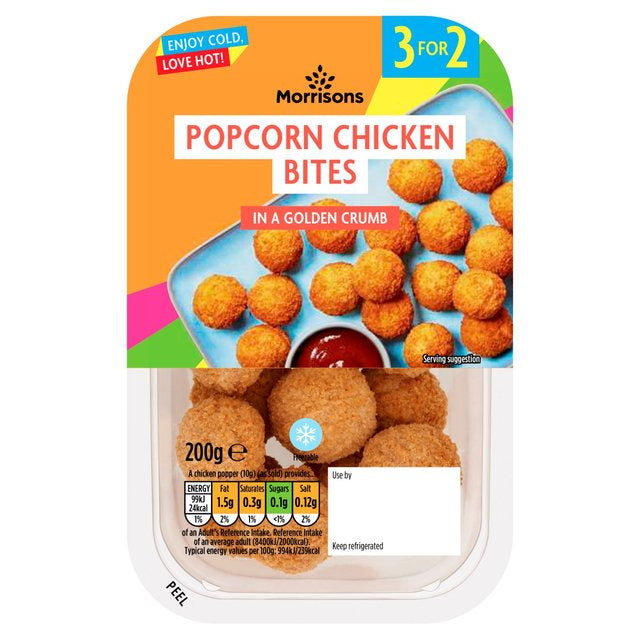 Morrisons Chicken Poppers 200g