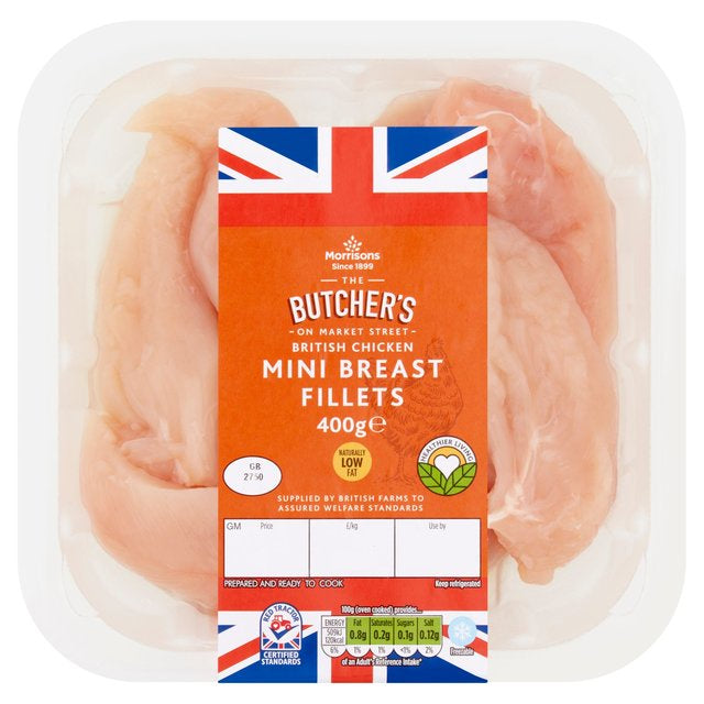 Morrisons Mini Chicken Breast Fillets 400g