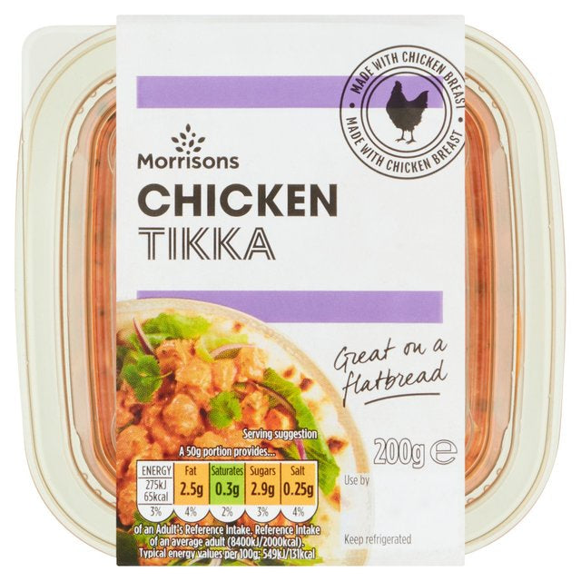 Morrisons Chicken Tikka 200g