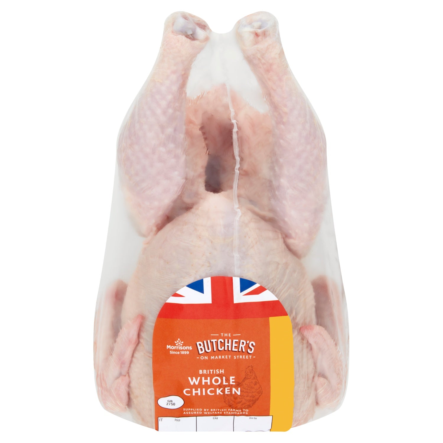 Morrisons British Whole Chicken 1.4kg