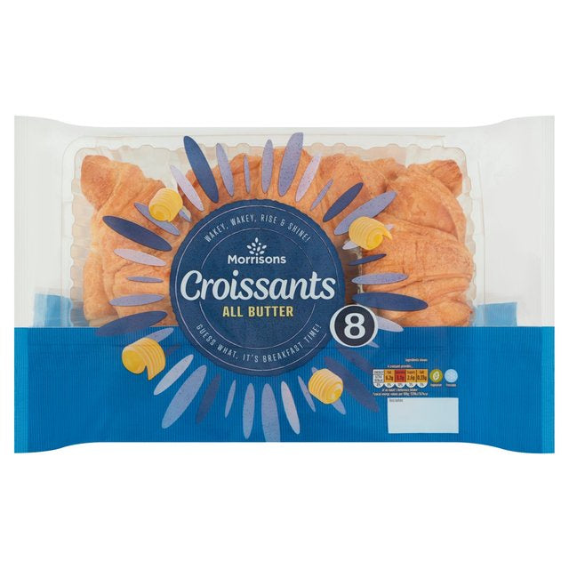 Morrisons All Butter Croissants 8pk