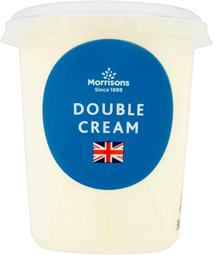 Morrisons Double Cream 300ml