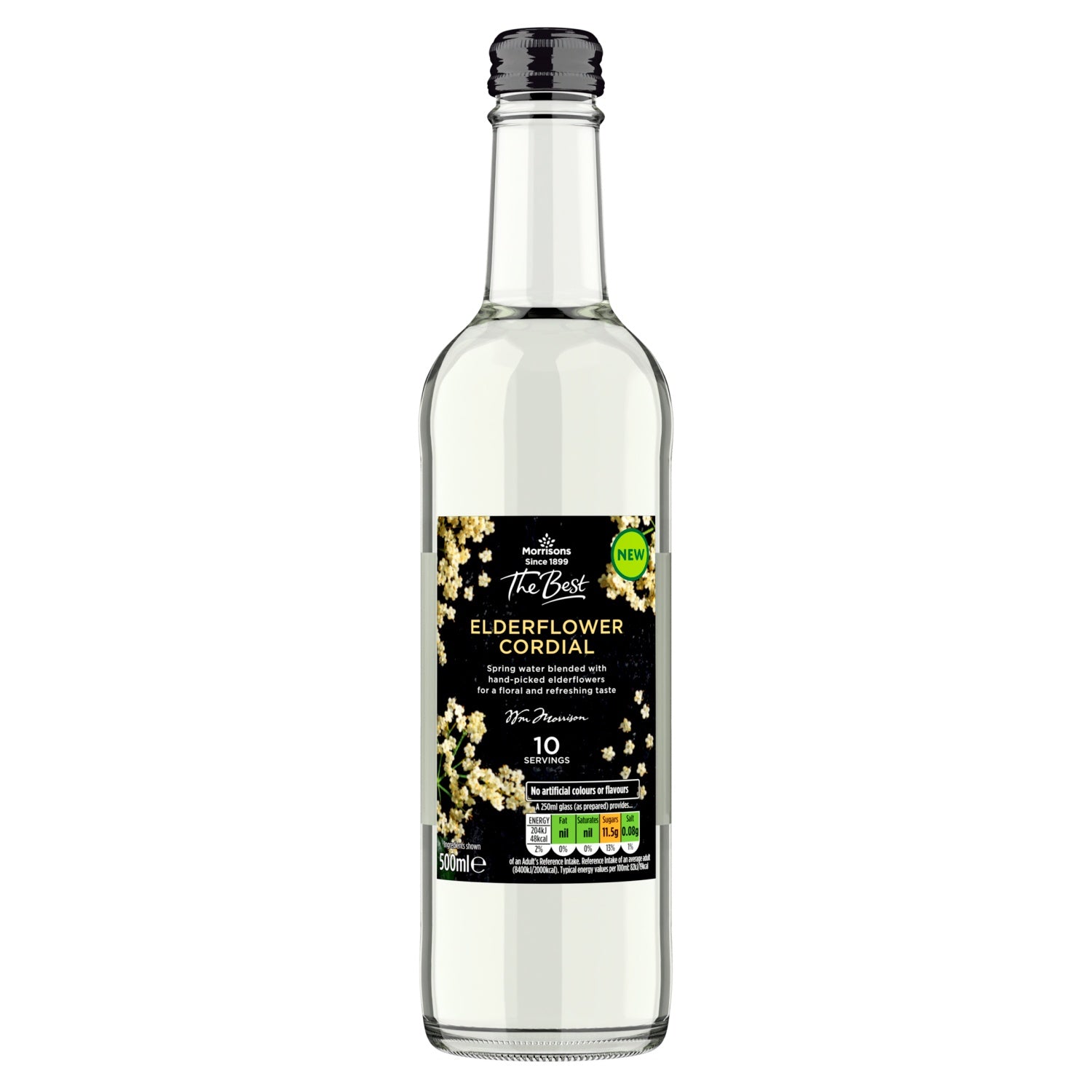 Morrisons The Best Elderflower Cordial 500ml