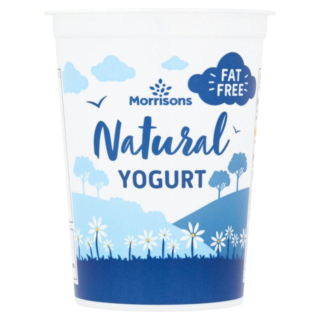 Morrisons Low Fat Nat Yog 500g