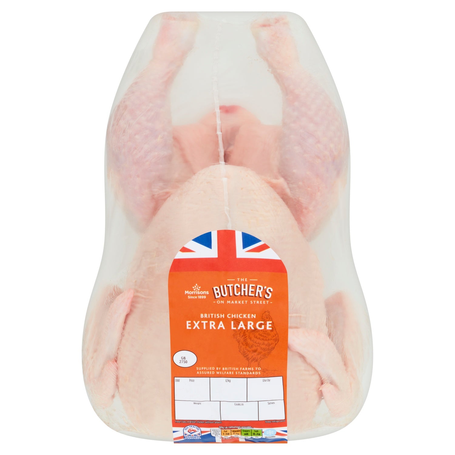 Morrisons Extra Large Whole Chicken 2.3kg