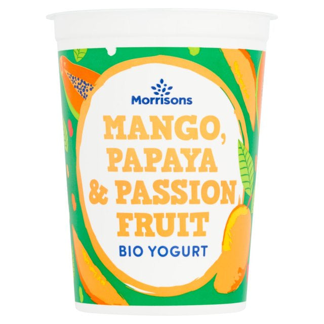 Morrisons Mango Papaya & Passionfruit Yogurt 450g