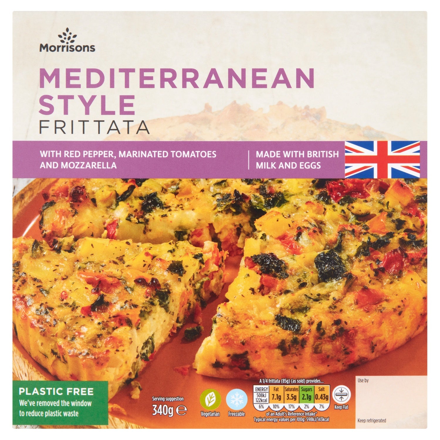 Morrisons Mediterranean Frittata 340g