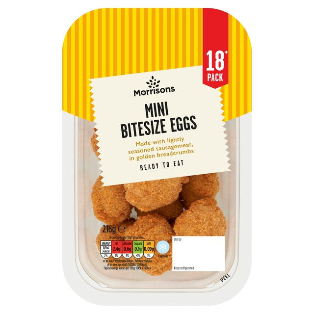 Morrisons 18 Mini Bitesize Egg