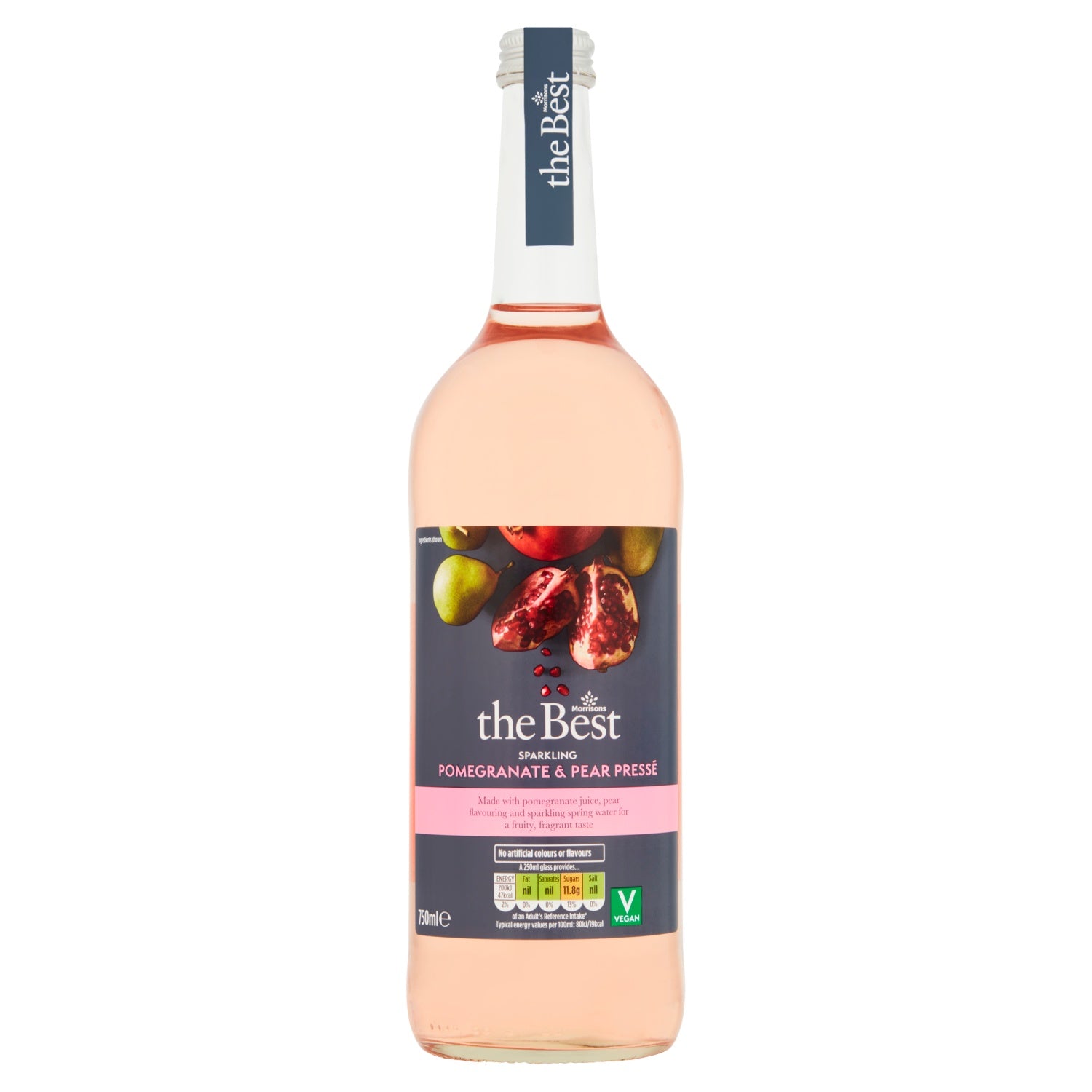 Morrisons The Best Pomegranate Pear Presse 750ml