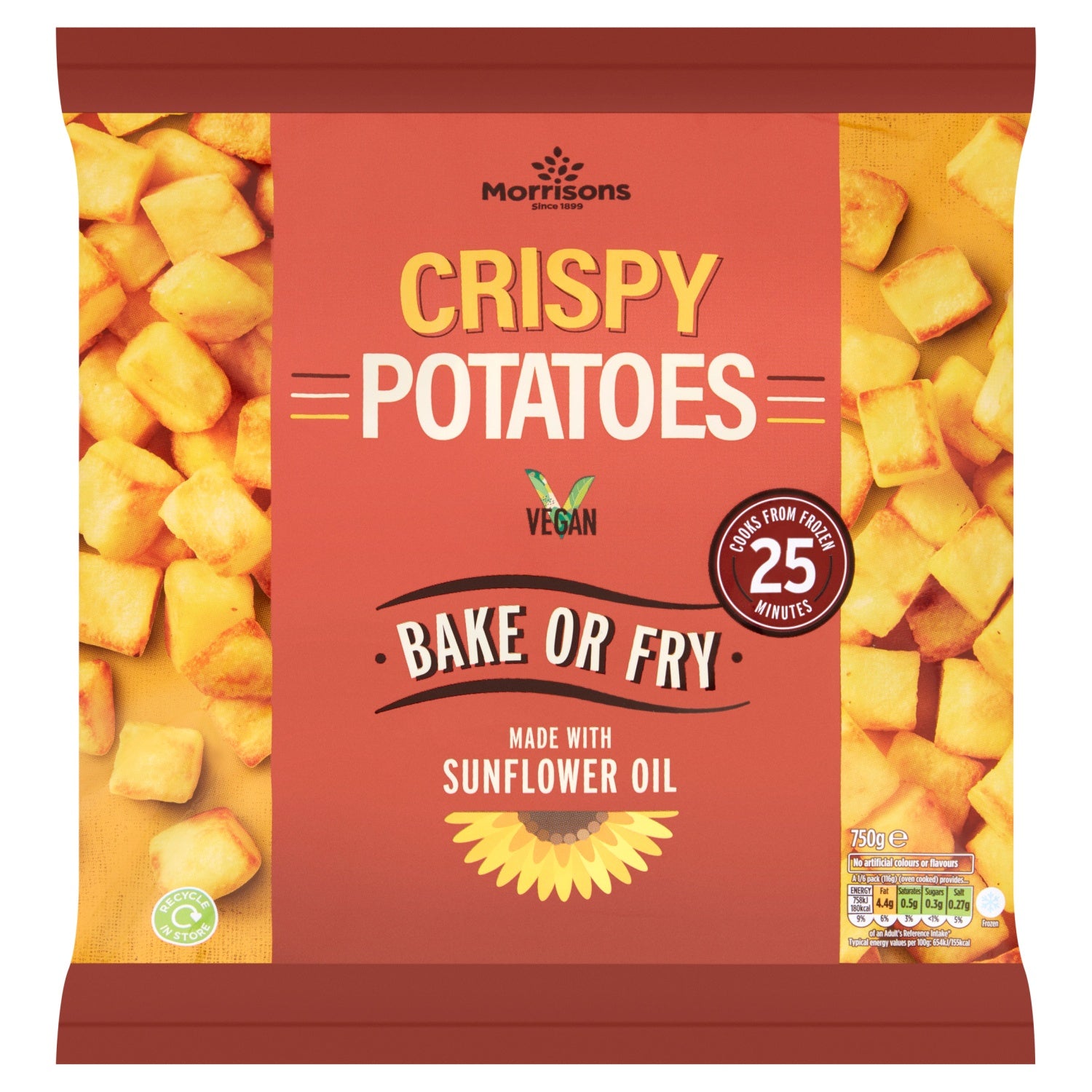 Morrisons Potato Bites 750g