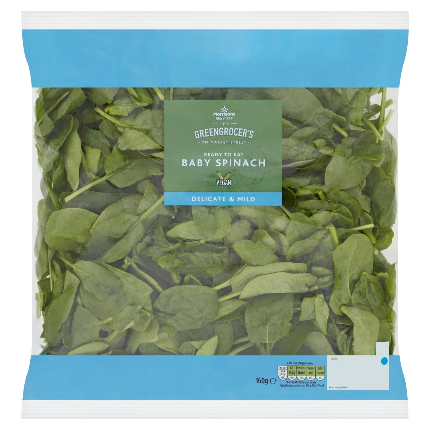 Morrisons Spinach 160g