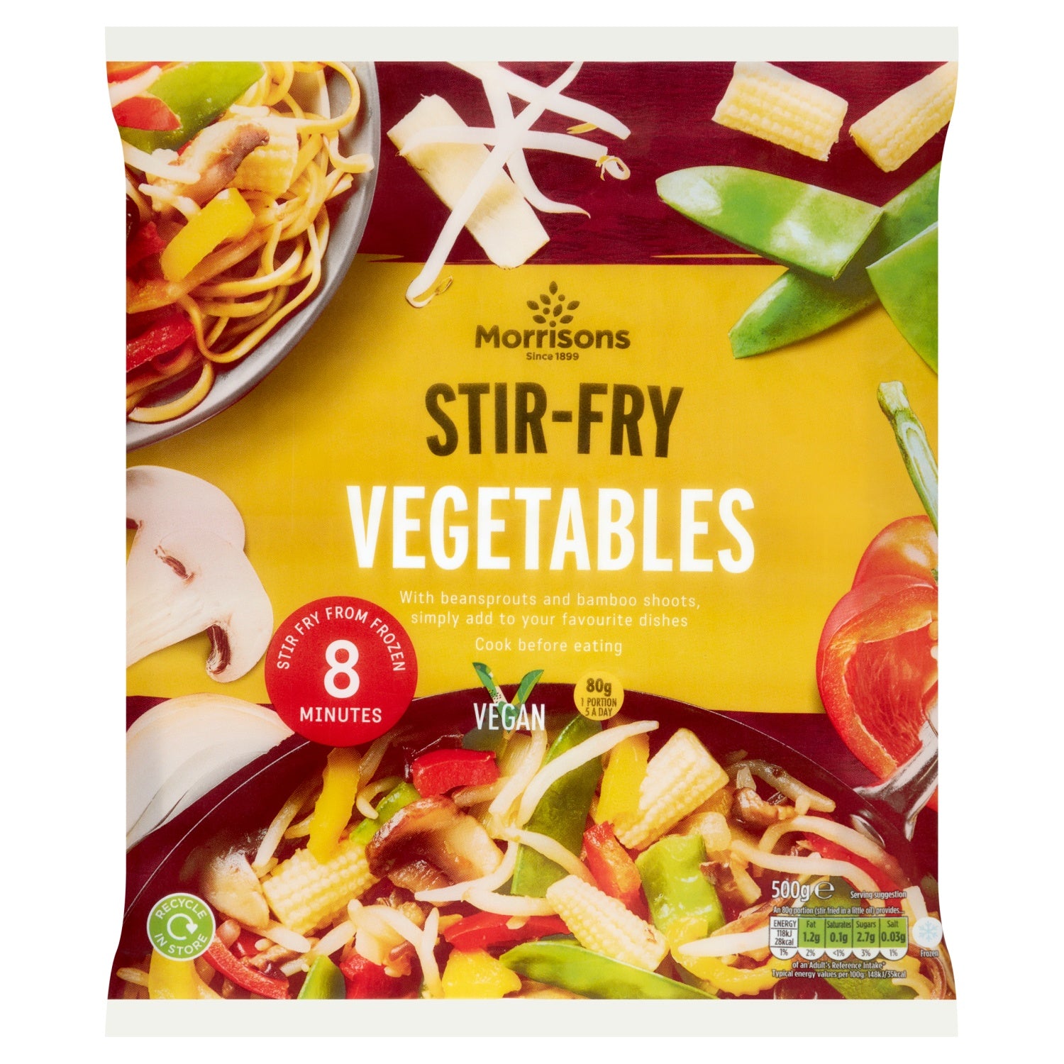 Morrisons Stir Fry Vegetables 500g