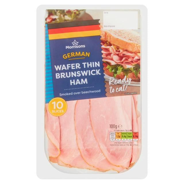 Morrisons Wafer Thin Ham 100g